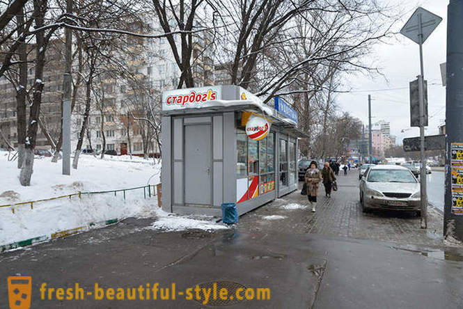 Overzicht van fast food Moskou