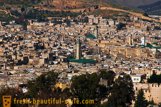 Fez - de oudste van de keizerlijke steden van Marokko