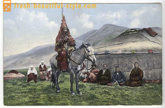 Altai gebergte van pre-revolutionaire Rusland