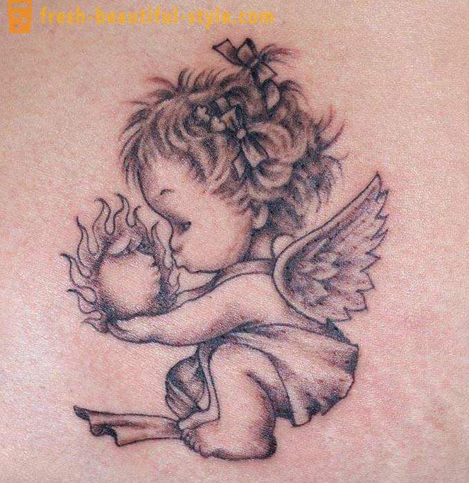 Tattoo Guardian Angels: foto's, waarde