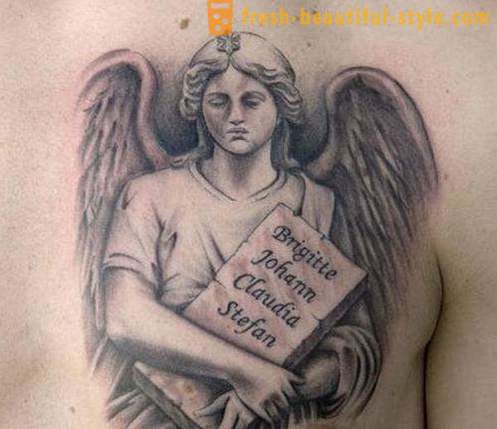 Tattoo Guardian Angels: foto's, waarde