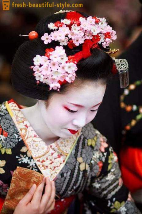Japanse kapsels voor meisjes. Traditioneel Japans kapsel