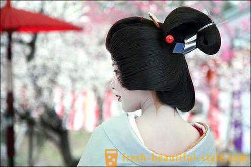 Japanse kapsels voor meisjes. Traditioneel Japans kapsel