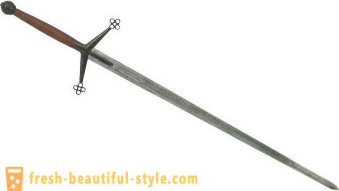 Sword-handed: types, beschrijvingen, structurele kenmerken, voordelen en nadelen