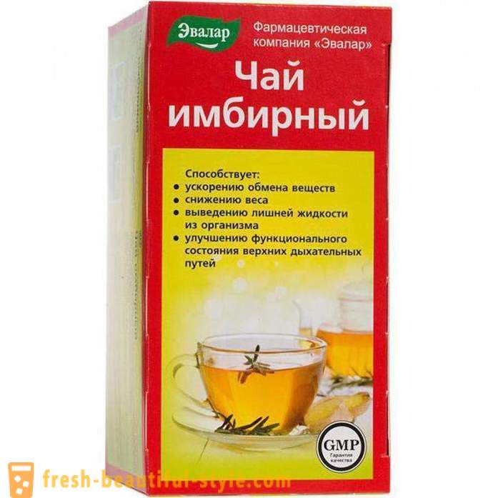 Afslanken thee in de apotheek: types, hoe beter gebruik te maken