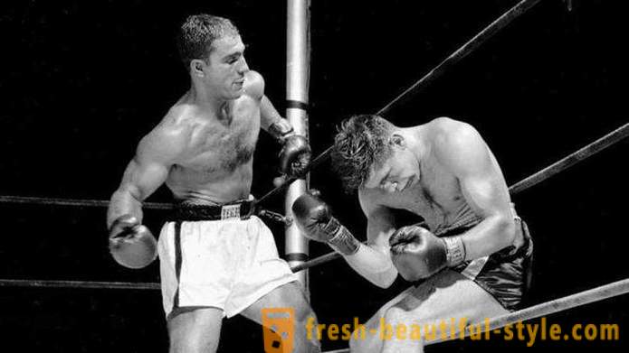 Bokser Rocky Marciano: Biografie en foto