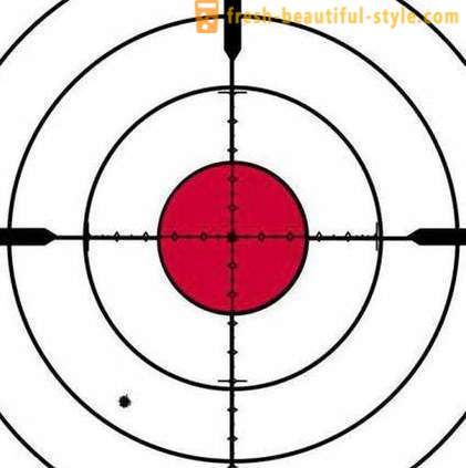 Target voor het fotograferen van een lucht geweer en pistool. Species. selectie