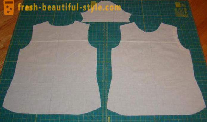 Eenvoudige patronen blouses van chiffon