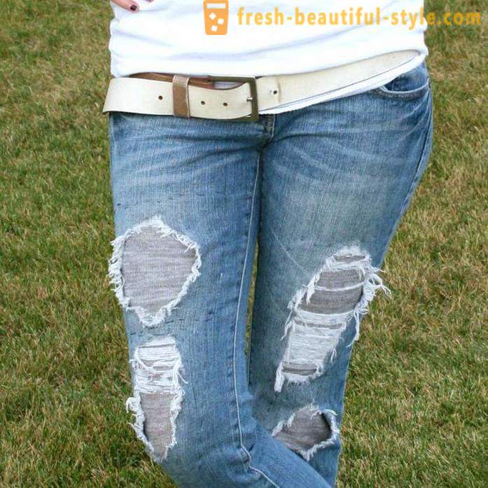 Hoe mooi jeans gesneden jezelf?