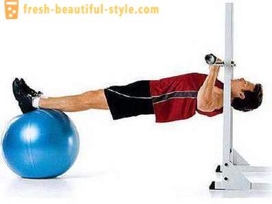 Reverse push-ups voor triceps