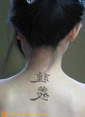 Chinese karakters: Tattoos en hun betekenis