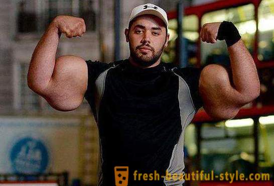 Het grootste biceps in de wereld behoort aan wie?
