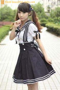 Japanse school uniform als een mode-trend