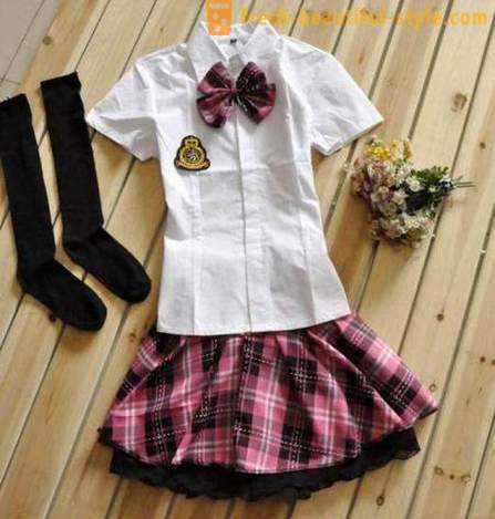 Japanse school uniform als een mode-trend