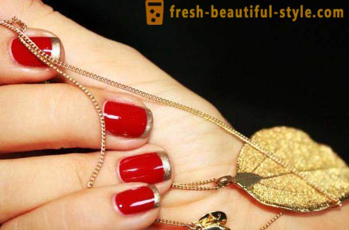Manicure rood jasje: foto's op de nagels. Hoe maak je een rood jasje te maken: stap voor stap handleiding