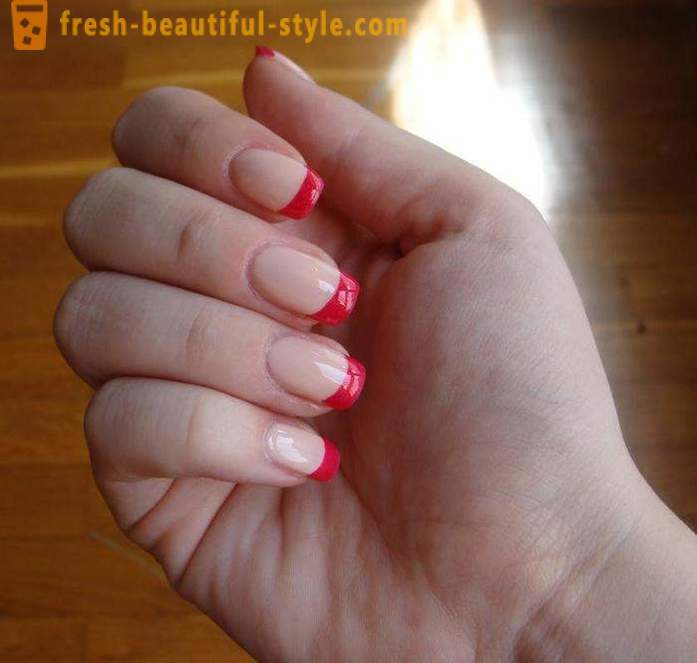 Manicure rood jasje: foto's op de nagels. Hoe maak je een rood jasje te maken: stap voor stap handleiding