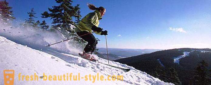 Skiën. Apparatuur en skiën regels skiën