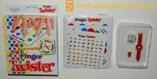 Animatie voor kinderen en volwassenen - Finger Twister. regels van het spel
