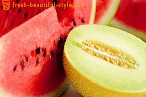 Watermeloen dieet: reviews. Watermeloen dieet om gewicht te verliezen: resultaten