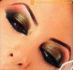 Mooie avond make-up voor bruine ogen: een stap voor stap beschrijving