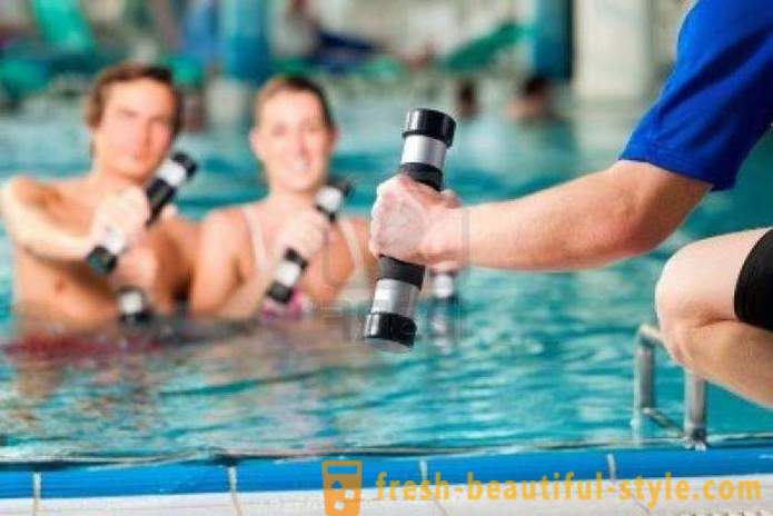 Water aerobics voor gewichtsverlies - een eenvoudige manier om slank en mooi worden!